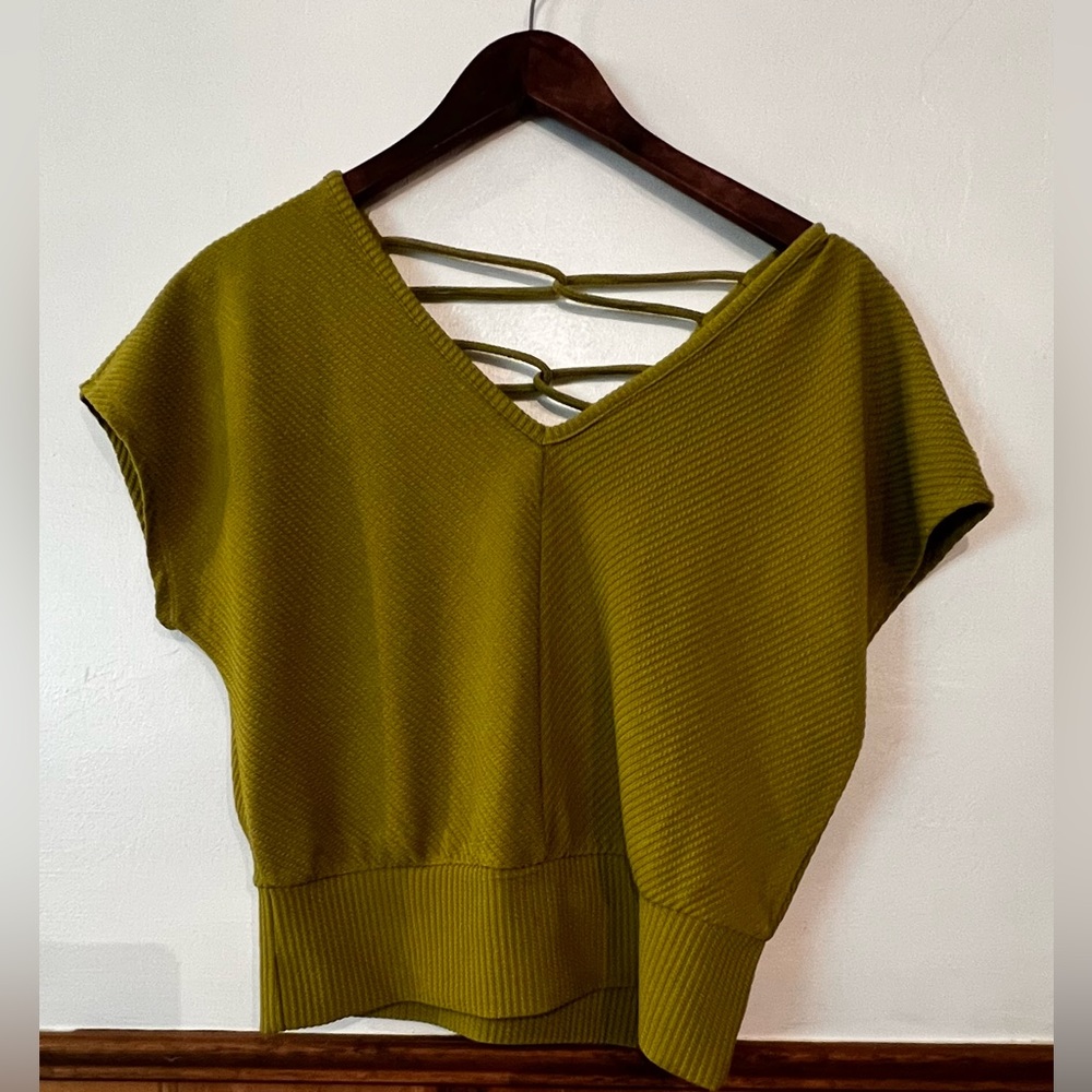 Vintage Y2K Green Blouse